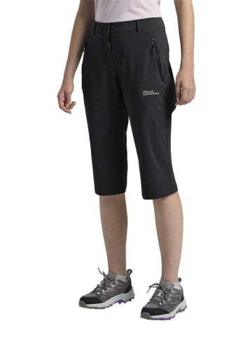 Jack Wolfskin Funktionsshorts "Hikeout" in Schwarz