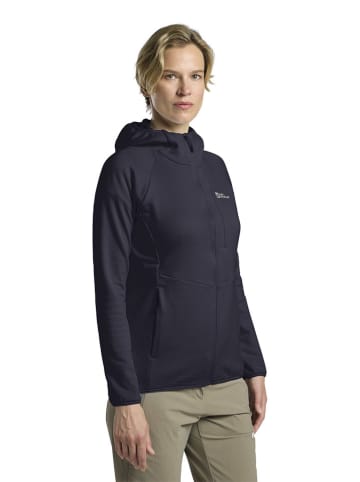 Jack Wolfskin Kurtka polarowa "Kolbenberg" w kolorze antracytowym
