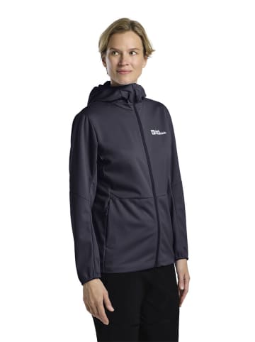 Jack Wolfskin Funktionsjacke "Feldberg" in Anthrazit