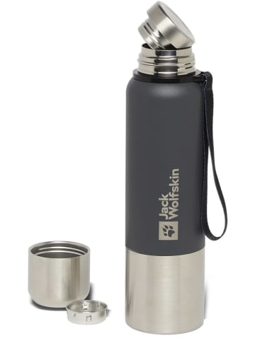 Jack Wolfskin Butelka termiczna "Saima" w kolorze antracytowym - 850 ml