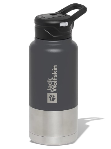 Jack Wolfskin Roestvrijstalen drinkfles "Saima" antraciet - 850 ml