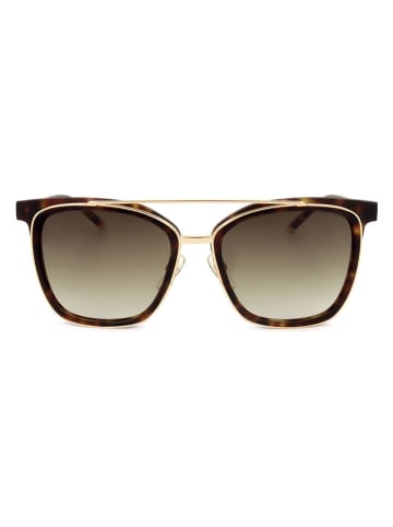 Ana Hickmann Damen-Sonnenbrille in Hellbraun/ Gold