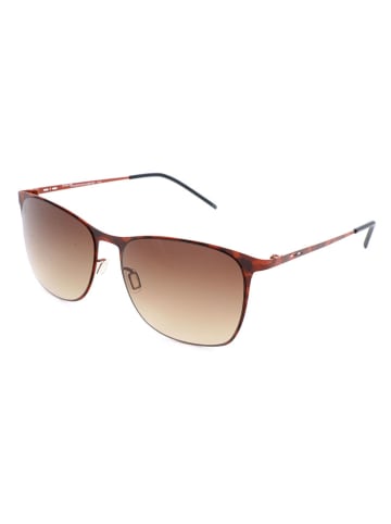Italia Independent Okulary przeciwsłoneczne unisex w kolorze jasnobrązowym