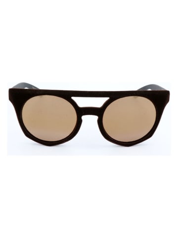 Italia Independent Okulary przeciwsłoneczne unisex w kolorze brązowym