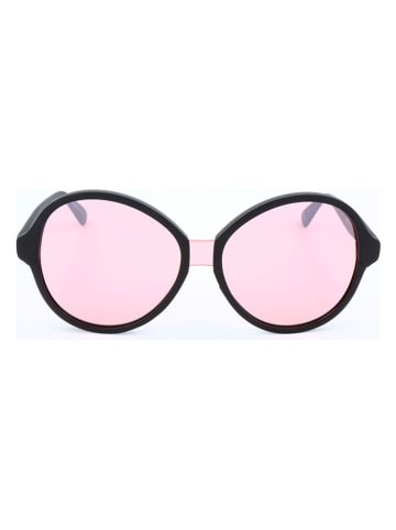 Italia Independent Damen-Sonnenbrille in Schwarz/ Rosa