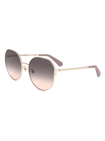 Kate Spade Damskie okulary przeciwsłoneczne w kolorze złotym