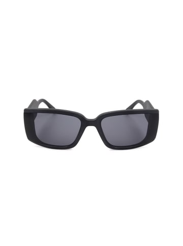 Karl Lagerfeld Unisex-Sonnenbrille in Schwarz/ Grau