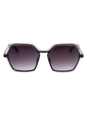 Karl Lagerfeld Damskie okulary przeciwsłoneczne w kolorze czarnym