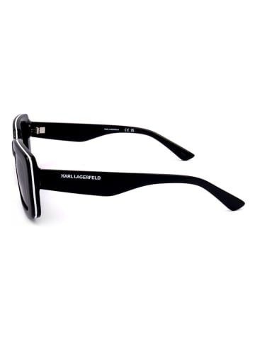 Karl Lagerfeld Unisex-Sonnenbrille in Schwarz