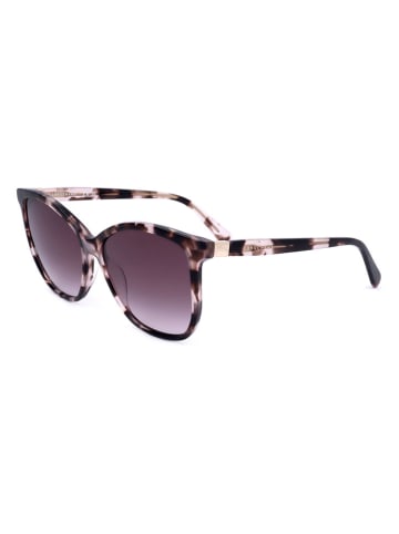 Longchamp Damskie okulary przeciwsłoneczne w kolorze fioletowo-jasnoróżowym