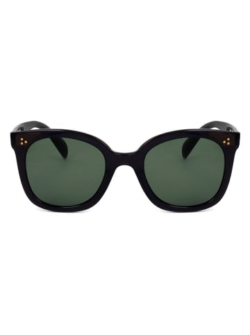 Maje Damen-Sonnenbrille in Schwarz/ Grün