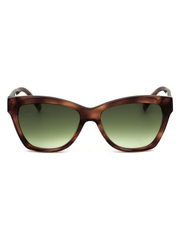Maje Damen-Sonnenbrille in Hellbraun/ Grün