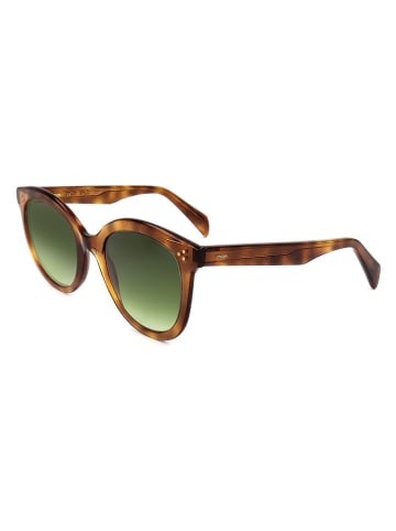 Maje Damen-Sonnenbrille in Hellbraun/ Grün