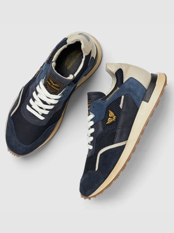 PME Legend Leren sneakers donkerblauw