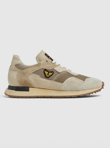 PME Legend Leder-Sneakers in Beige