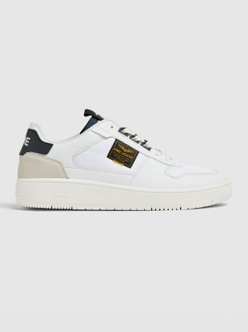PME Legend Skórzane sneakersy w kolorze białym
