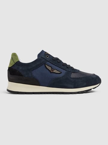 PME Legend Leren sneakers donkerblauw