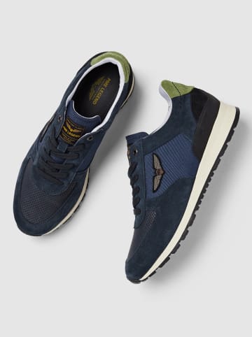 PME Legend Leren sneakers donkerblauw