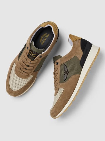 PME Legend Leren sneakers lichtbruin