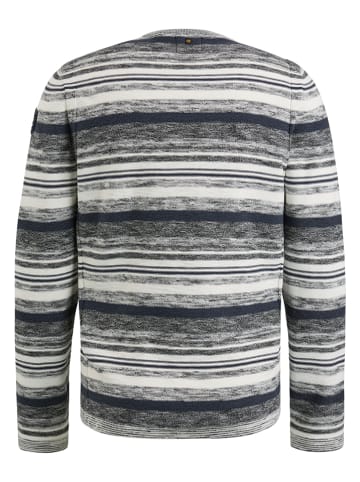 PME Legend Trui grijs/donkerblauw