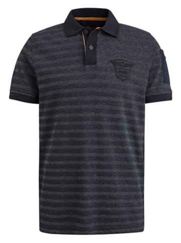 PME Legend Koszulka polo w kolorze antracytowym