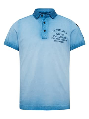 PME Legend Poloshirt in Hellblau