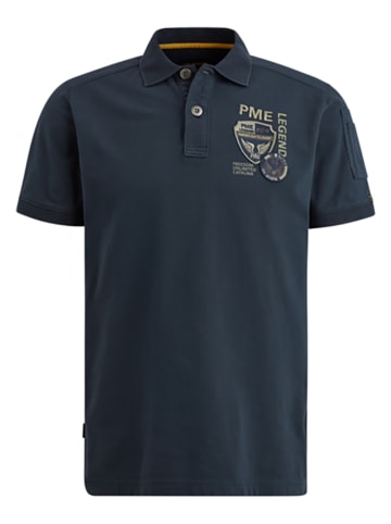 PME Legend Poloshirt in Dunkelblau