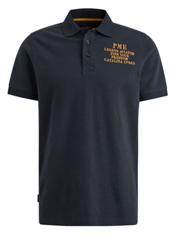 PME Legend Poloshirt donkerblauw