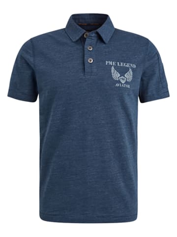 PME Legend Poloshirt in Dunkelblau