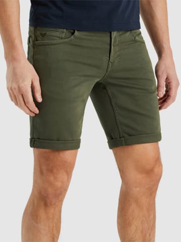 PME Legend Jeans-Shorts "Tailwheel" in Khaki