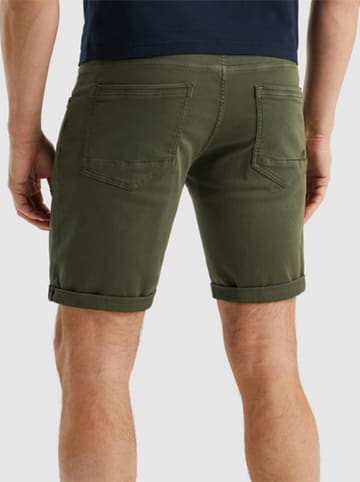 PME Legend Jeans-Shorts "Tailwheel" in Khaki