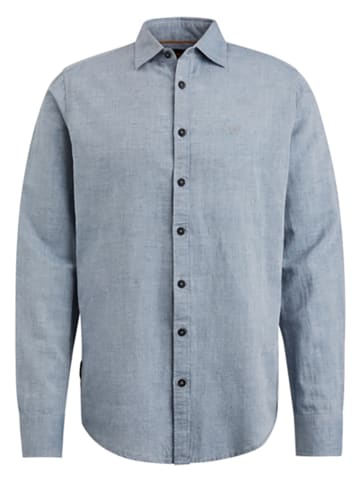 PME Legend Koszula - Regular Fit - w kolorze niebieskoszarym