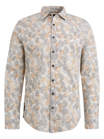 PME Legend Hemd - Regular fit - in Grau/ Beige