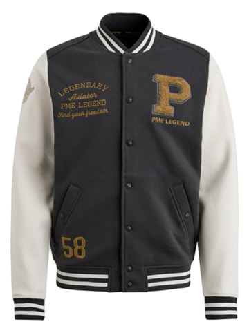 PME Legend Sweatvest zwart/crème