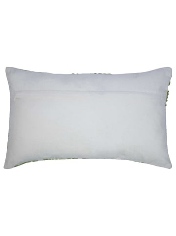 Mars & More Kussen "Leaf" groen - (L)30 x (B)50 cm