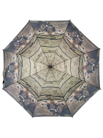 Mars & More Parasol "Swiss cow" w kolorze jasnobrązowym - Ø 105 cm