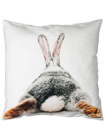 Mars & More Kussen "Rabbit" wit - (L)50 x (B)50 cm