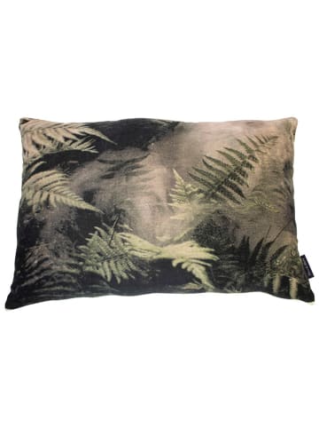 Mars & More Kussen "Jungle leaves" beige/groen - (L)40 x (B)60 cm