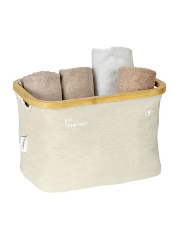 Tom Tailor 2er-Set: Aufbewahrungskörbe in Beige - (B)38 x (H)26 x (T)26 cm