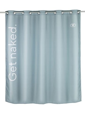 Tom Tailor Douchegordijn "Get naked" groen - (L)200 x (B)180 cm