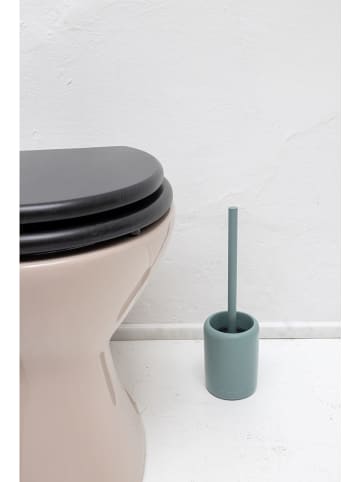 Tom Tailor Szczotka WC w kolorze zielonym - wys. 36 x Ø 10,5 cm