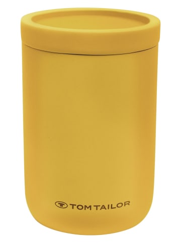 Tom Tailor 2er-Set: Aufbewahrungsdosen in Senf - (H)11 x Ø 7,7 cm