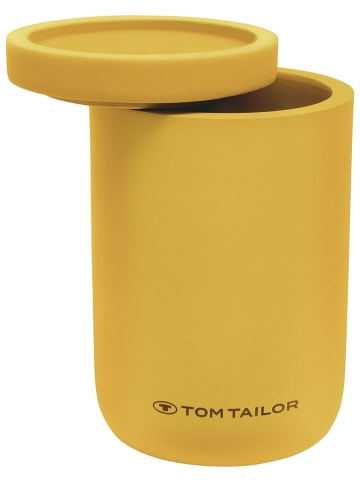 Tom Tailor 2er-Set: Aufbewahrungsdosen in Senf - (H)11 x Ø 7,7 cm