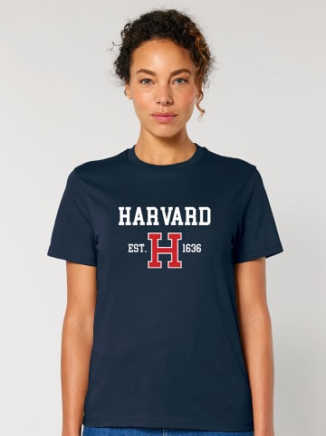 American Universities Koszulka "Harvard EST 1636" w kolorze granatowym