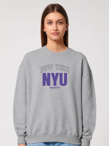 American Universities Sweatshirt "NYU" grijs