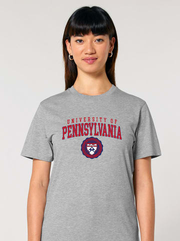 American Universities Koszulka "University of Pennsylvania" w kolorze szarym