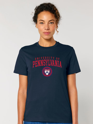 American Universities Shirt "University of Pennsylvania" donkerblauw