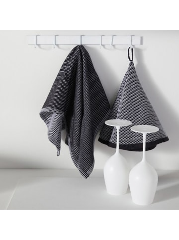 UTILITY Theedoek zwart - (L)60 x (B)60 cm