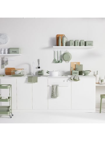 UTILITY 2-delige set: theedoeken groen - (L)70 x (B)50 cm