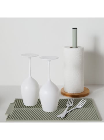 UTILITY Ociekacz w kolorze zielonym do naczyń - 39 x 25 cm
